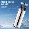 VEVOR 1.5G Gravity-fed Water Filter Countertop System Stainless Steel 2 Filters