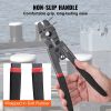 VEVOR Wire Rope Crimping Tool and Cutter Up To 2.2mm Wire Cable Crimps, 1/64" - 3/32" Crimping Loop Sleeve Kit and 160pcs Aluminum Buckles