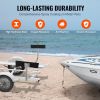 VEVOR Marine Trailer Assistant, 27.6' Flexibly Adjustable Bunk Guide-Ons, Pair of Durable Steel Support Poles, Robust Roller Guide
