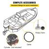 VEVOR Outboard Steering Kit 15' Outboard Rotary Steering Kit 15 Feet for Boats Steering System