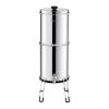 VEVOR 2.25G Gravity-fed Water Filter Countertop System Stainless Steel 2 Filters